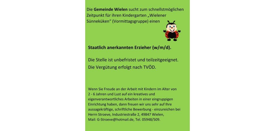 Job description of the municipality of Wielen