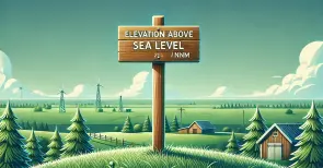 Graphic Height above sea level