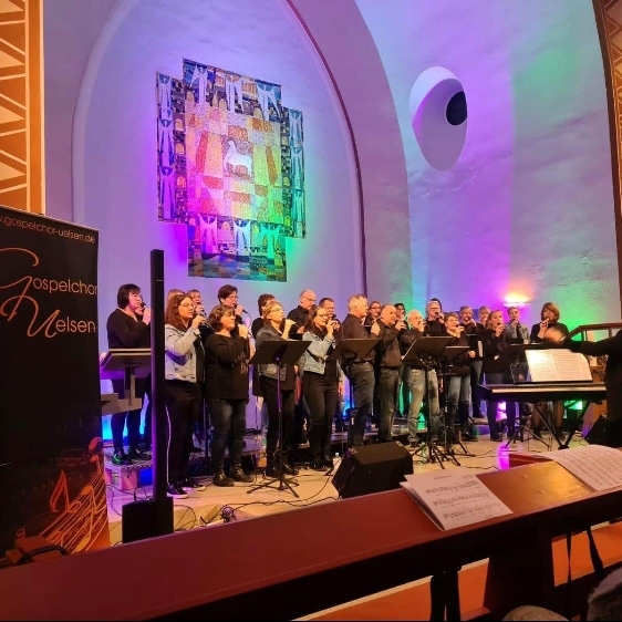 Foto del coro de gospel