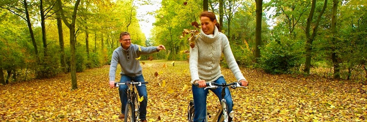 Fietstocht in de herfst Fietstocht in de herfst