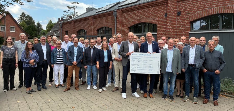 Gruppenfoto Hochwasserpartnerschaft