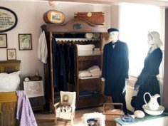 Kleines Heimatmuseum Uelsen Kleines Heimatmuseum in Uelsen mit Ausstellungsstücken