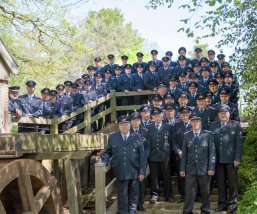 Kameraden der Feuerwehr Wilsum
